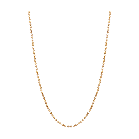 18K CZK Gold Necklace