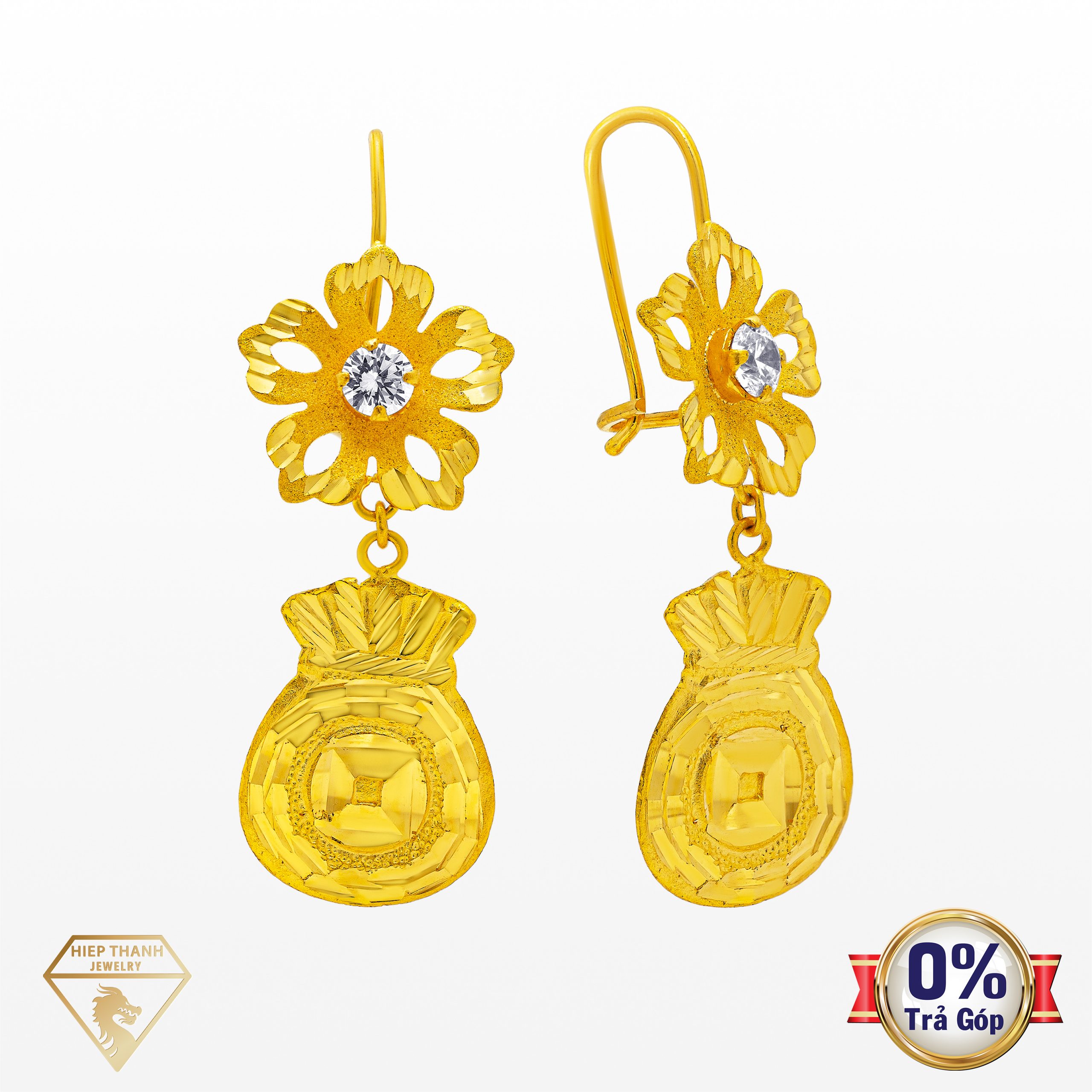 Bông tai cưới BC002