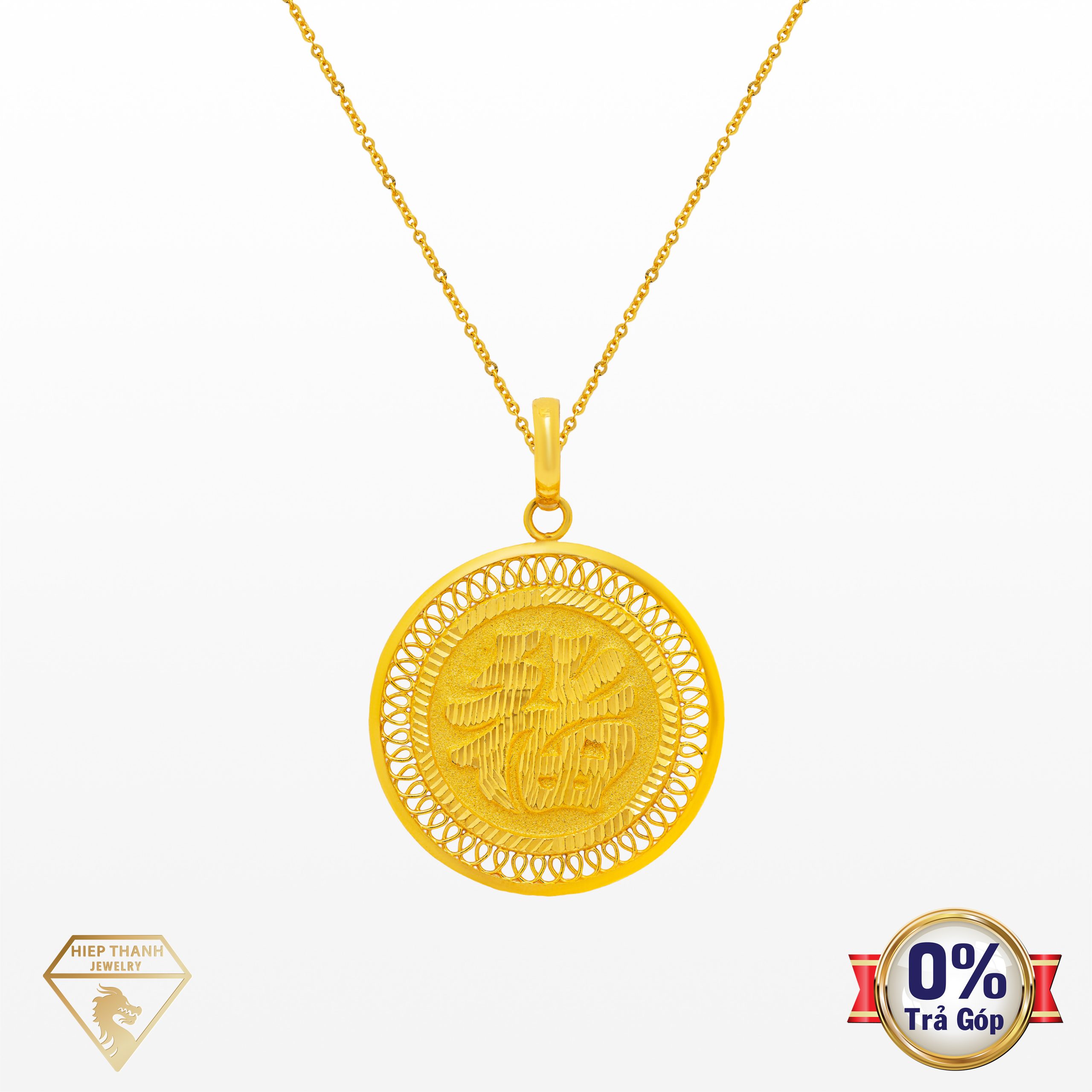 Mặt dây chuyền vàng 24K MC001