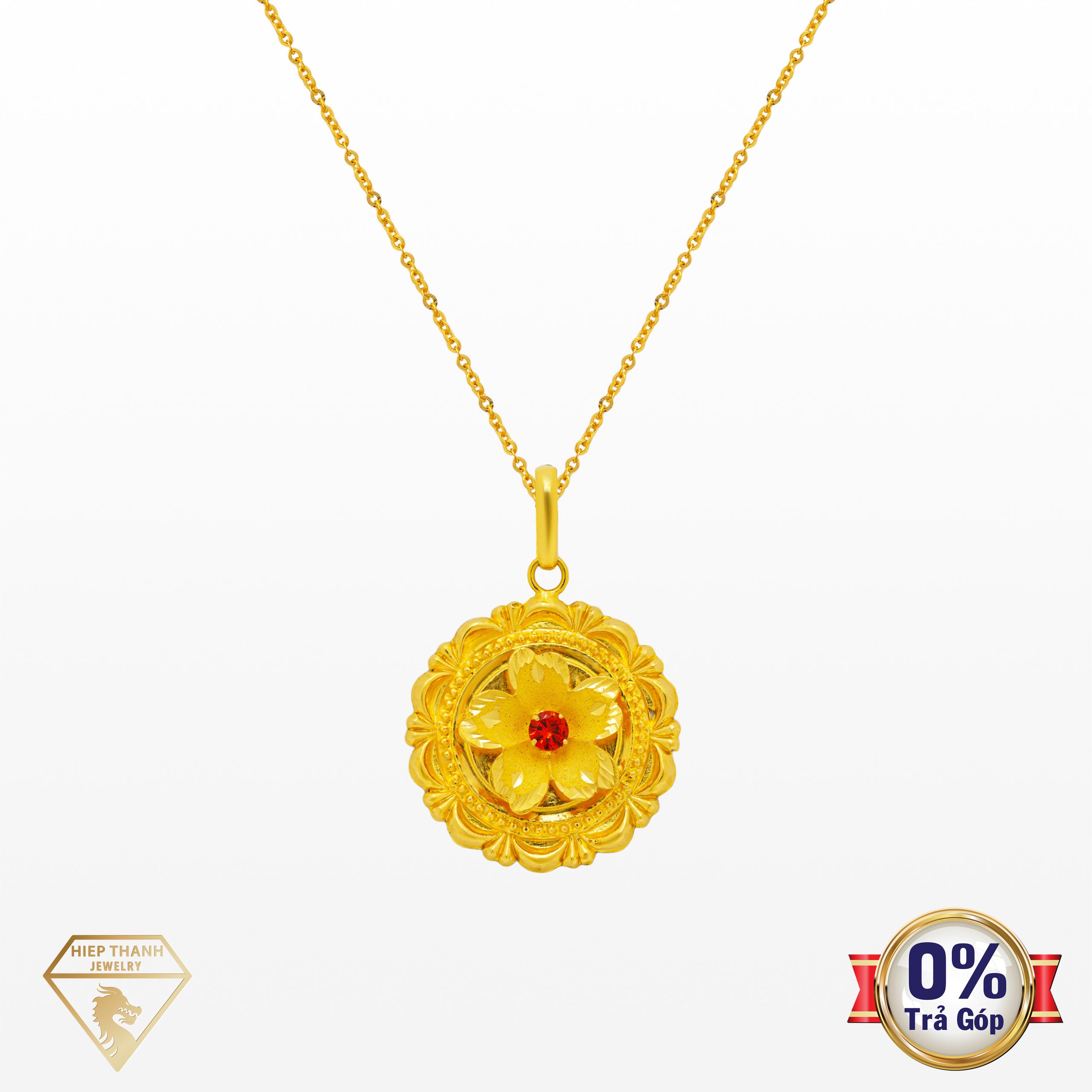 Mặt dây chuyền vàng 24K MC002