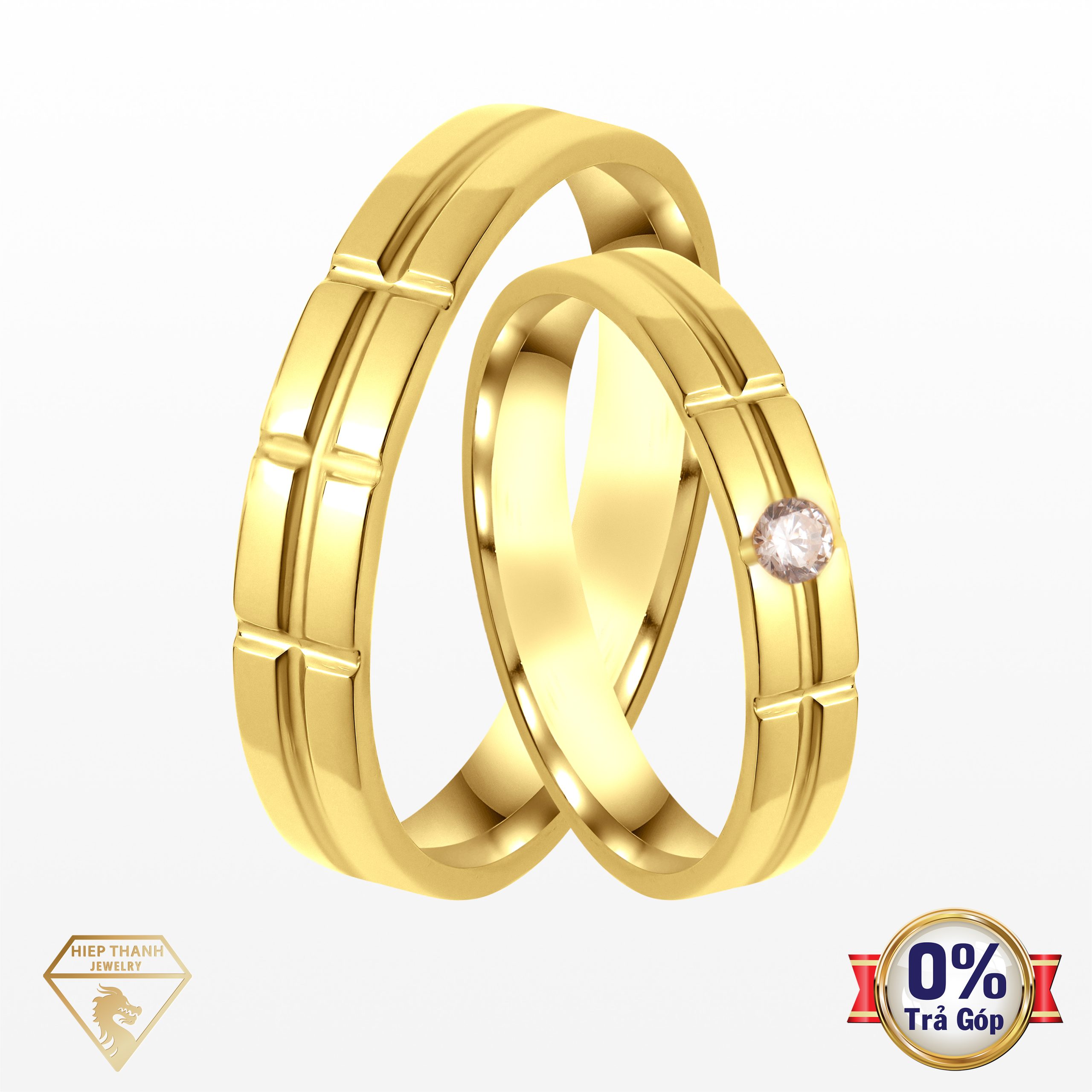 Cặp nhẫn cưới NC167