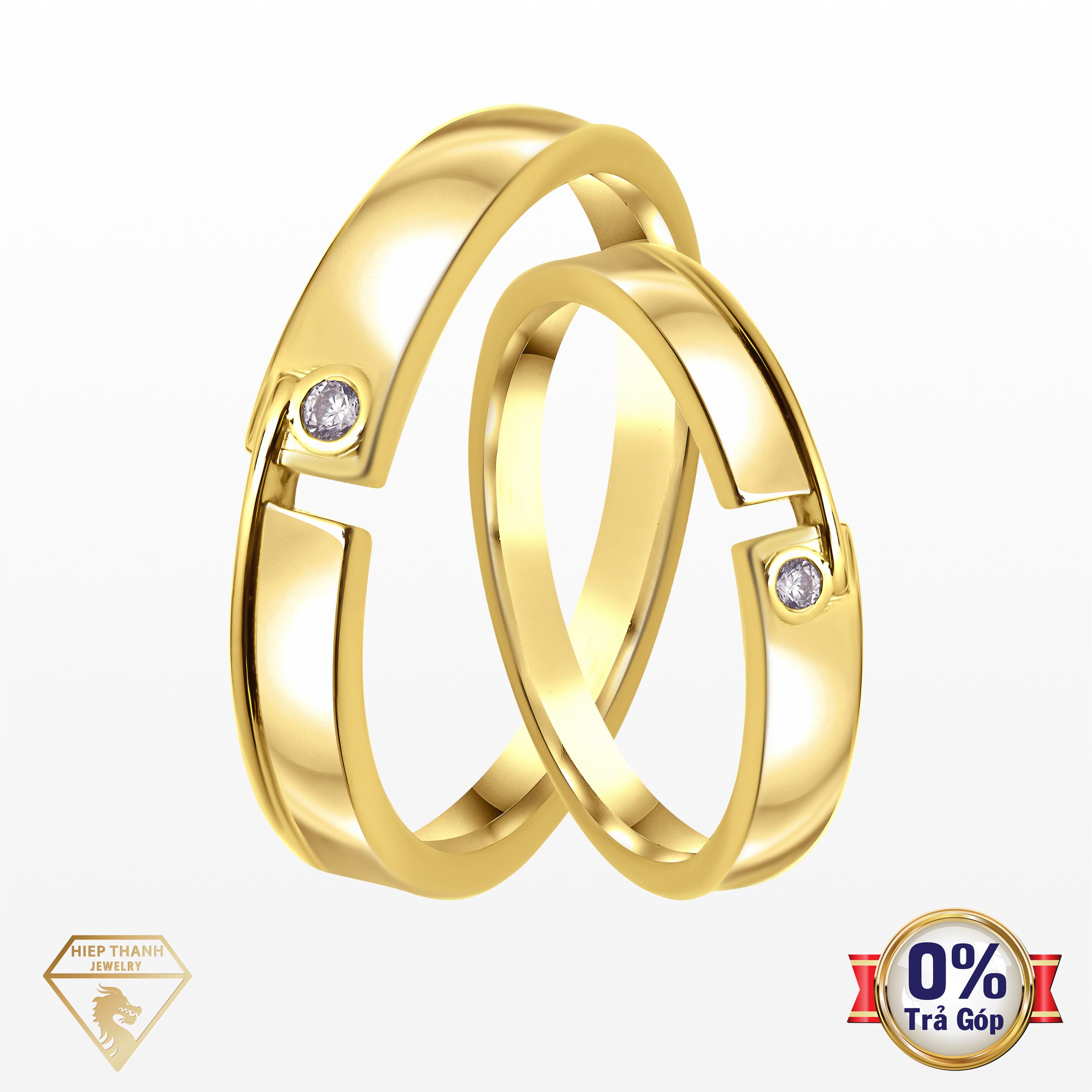 Cặp nhẫn cưới NC208