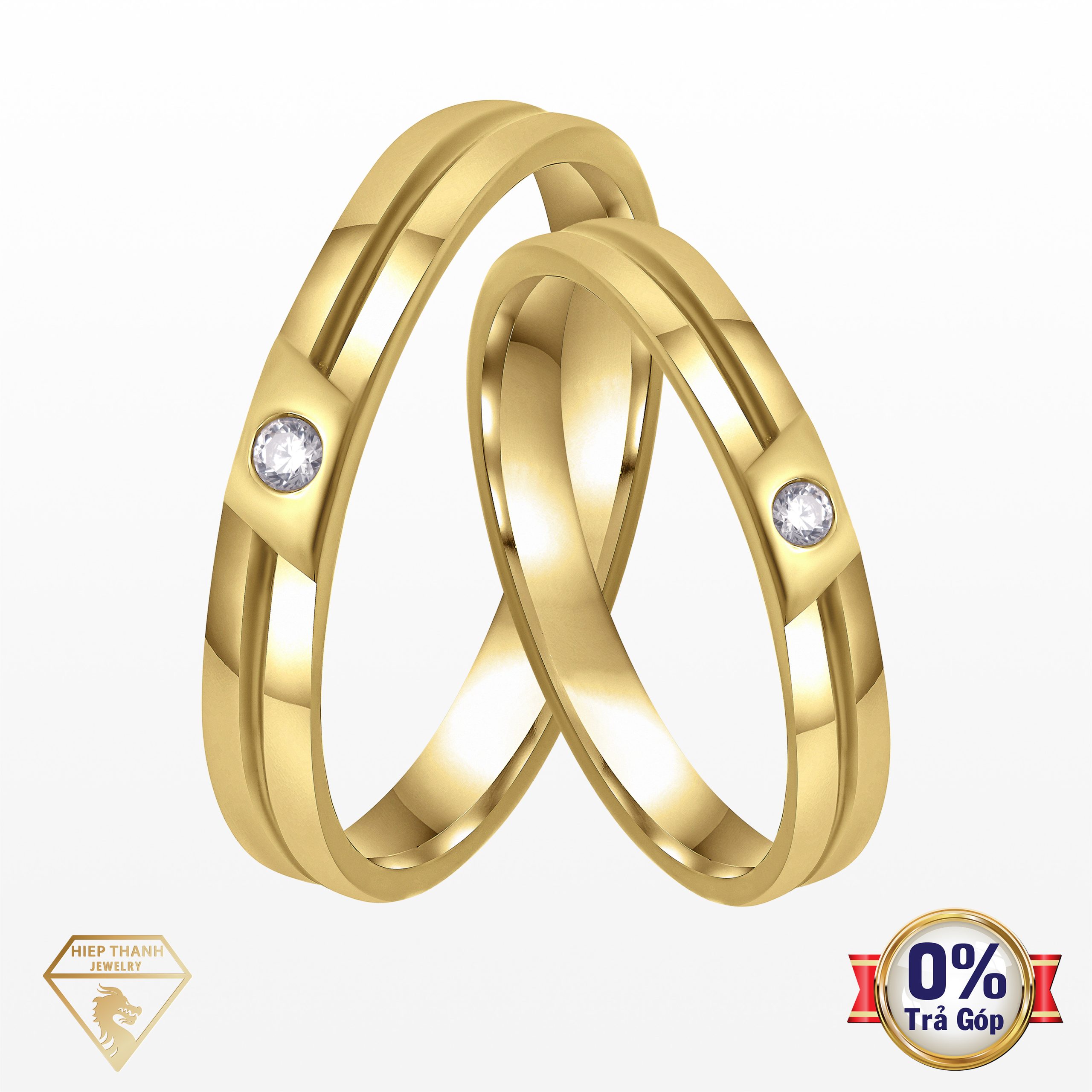 Cặp nhẫn cưới NC86